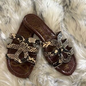 Sam Edelman Snake Skin Sandals
